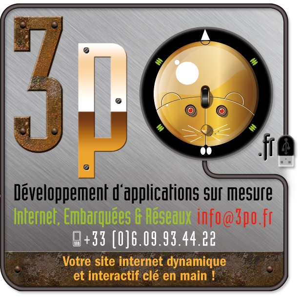 3po.fr - Développement d'applications sur mesure Internet, Embarquées & Réseaux